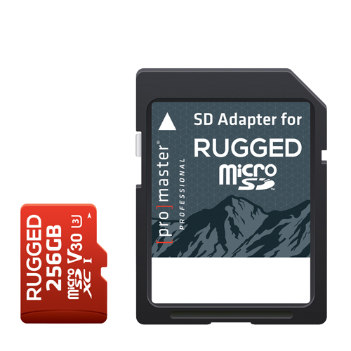 Micro SDXC 256GB Rugged