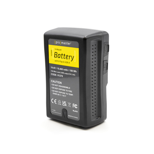 V-Mount Battery/Charger Kit 150Wh with D-Tap & USB-A