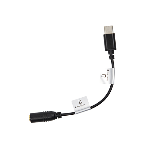 Audio Cable USB-C male straight - 3.5mm TRRS female straight - 3